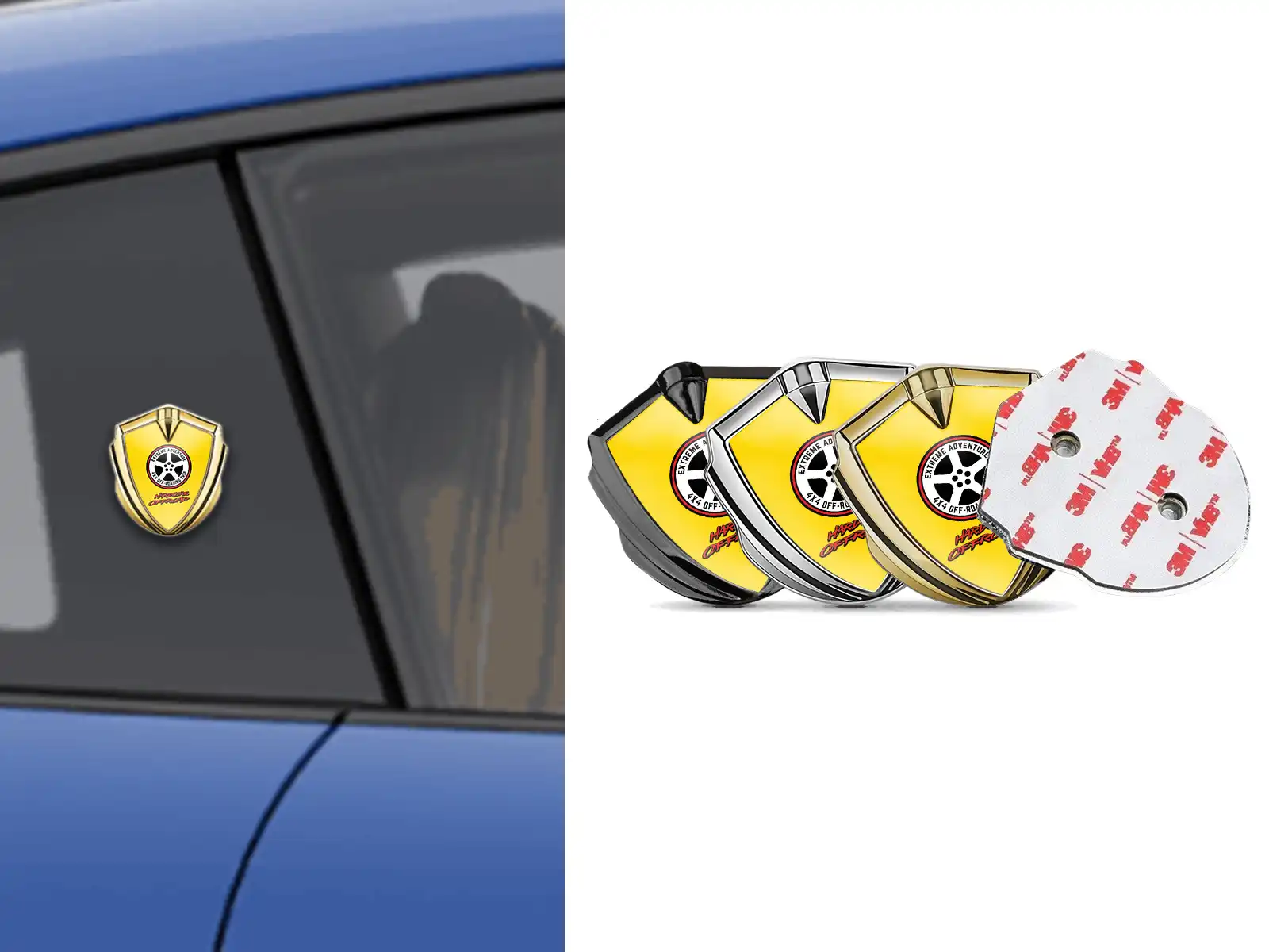 Car Logo Badges Universal Shiny Metal Logo